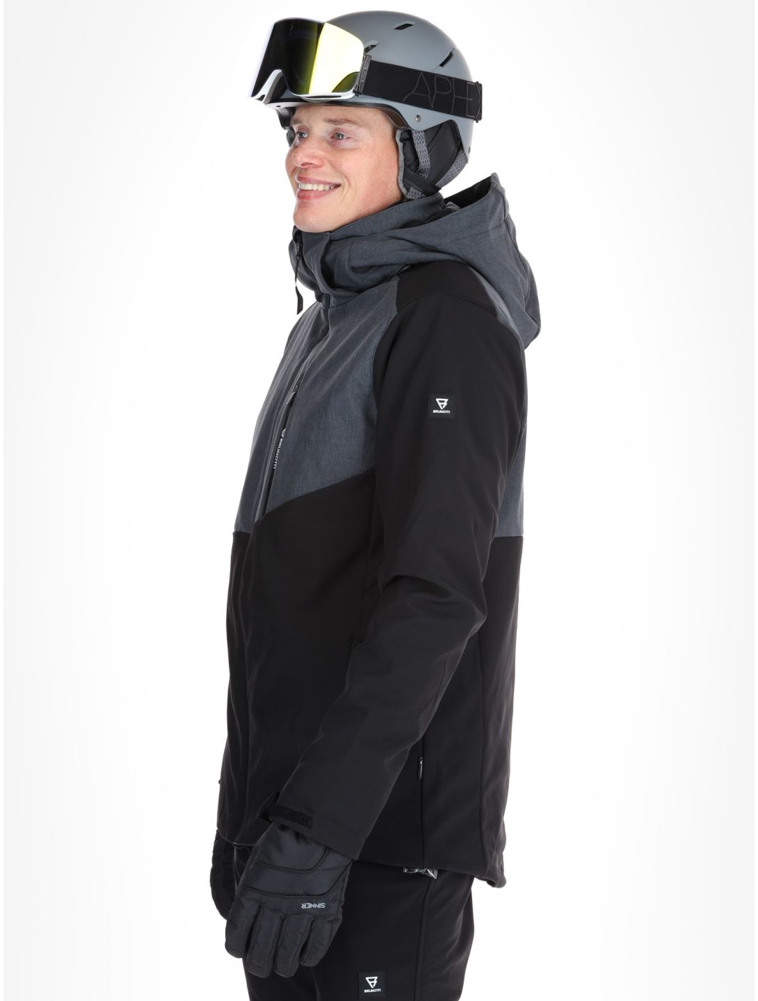 Brunotti, Twinstroke Softshell Skijacke Herren Black schwarz 