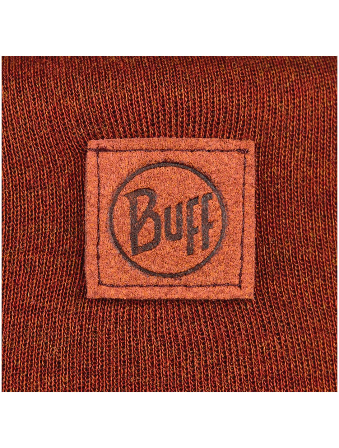 Buff, Merino Heavyweight Beanie Mütze Unisex Solid Sienna braun 