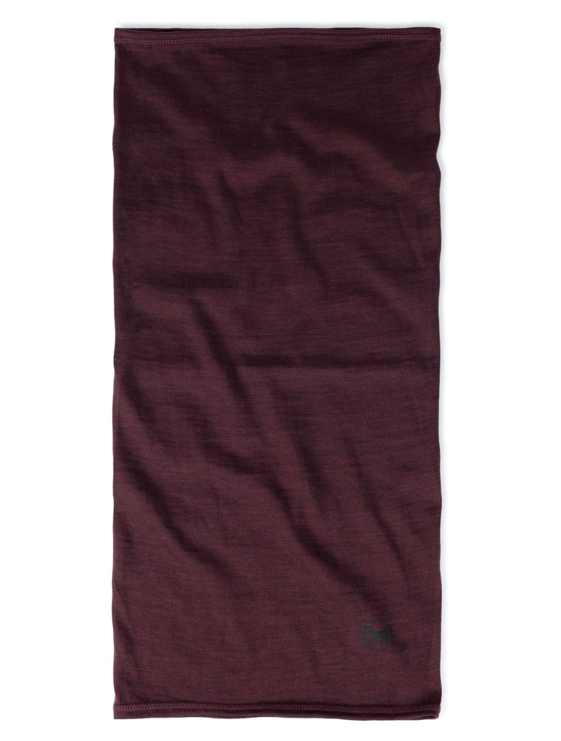 Buff, Merino Lightweight Schal Unisex Solid Garnet rot 