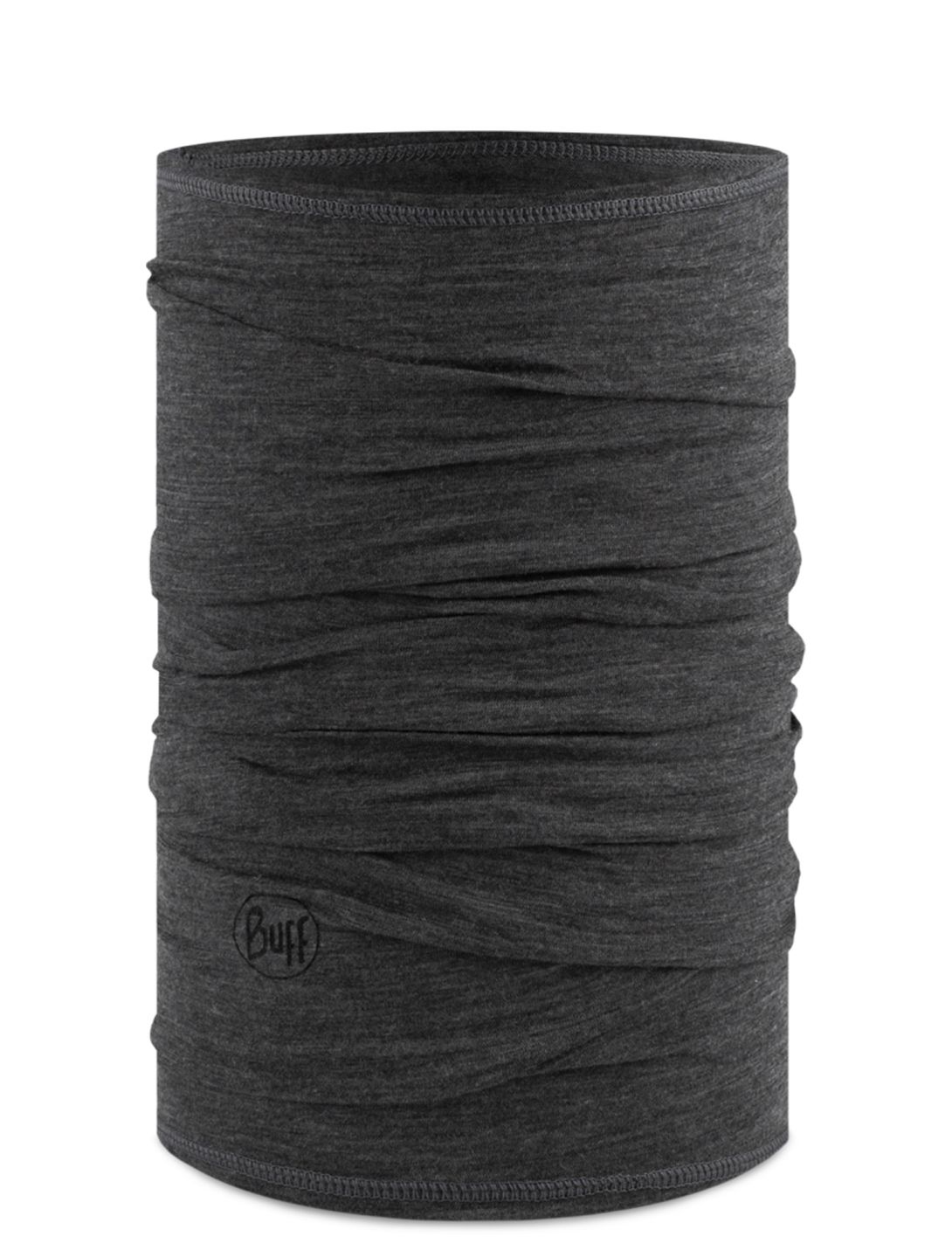 Buff, Merino Lightweight Schal Unisex Solid Grey grau 