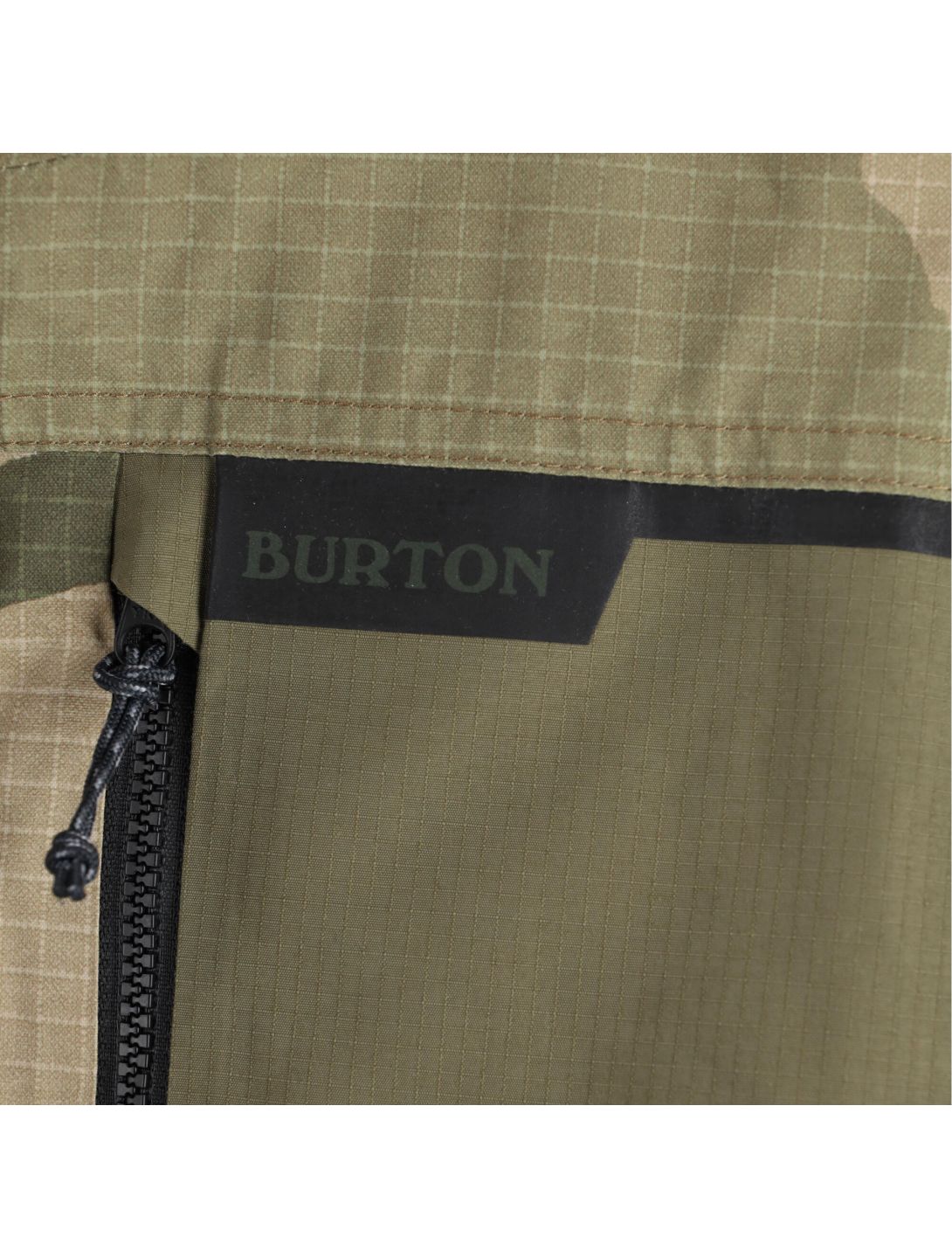 Burton, Frostner Skijacke Herren Barren Camo grün