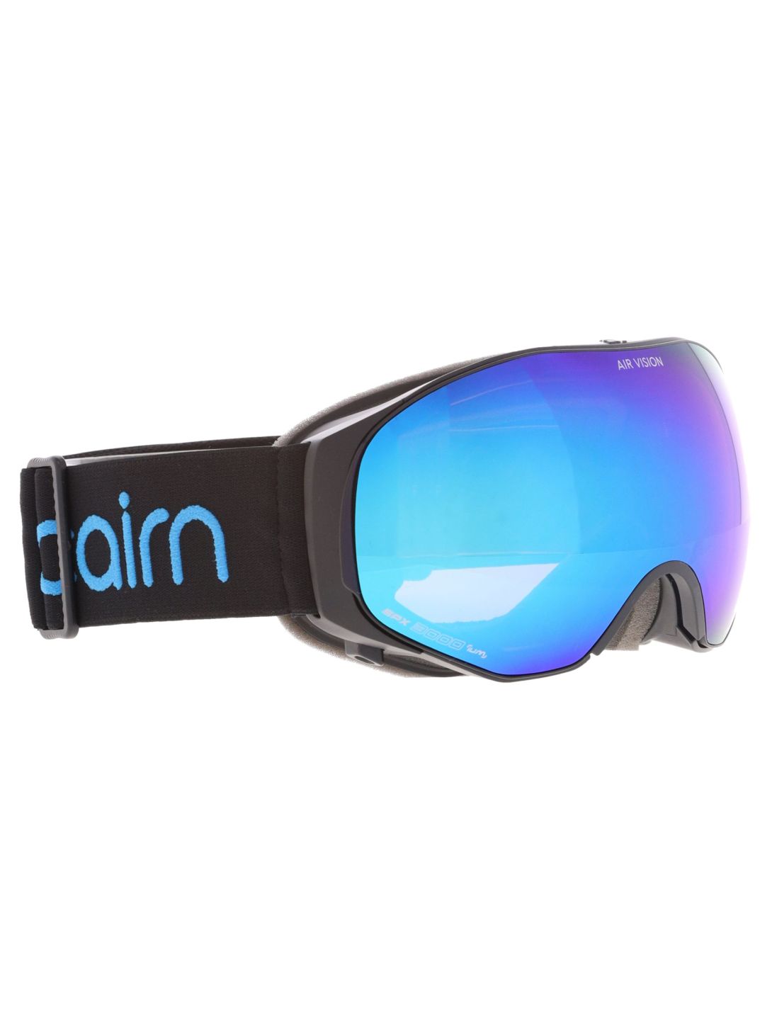 Cairn, Air Vision OTG Skibrille Unisex Mat Black Blue blau, schwarz 