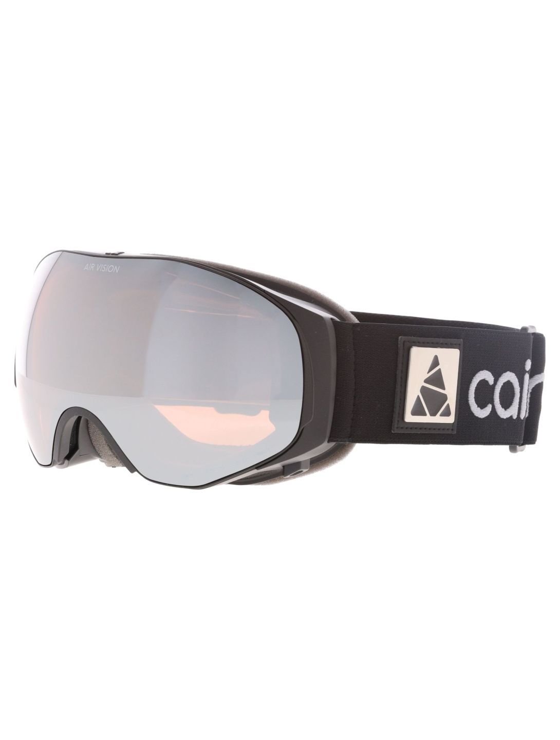 Cairn, Air Vision OTG Skibrille Unisex Mat Black Silver schwarz, Zilver 