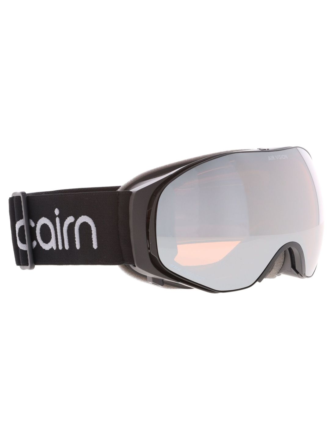 Cairn, Air Vision OTG Skibrille Unisex Mat Black Silver schwarz, Zilver 