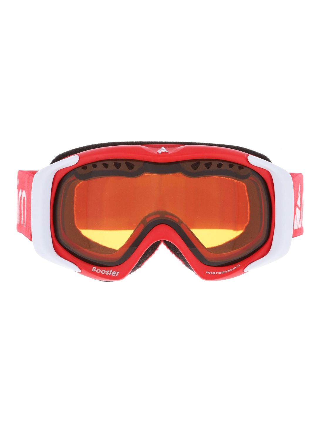 Cairn, Booster Photochromic Skibrille Kinder Mat Red Mat White rot, weiß 