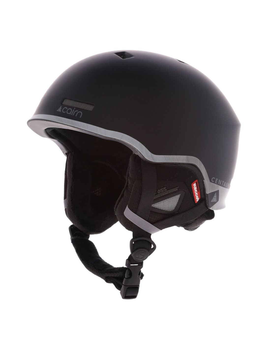 Cairn, Centaure Rescue Skihelm Unisex Mat Black Lava schwarz 