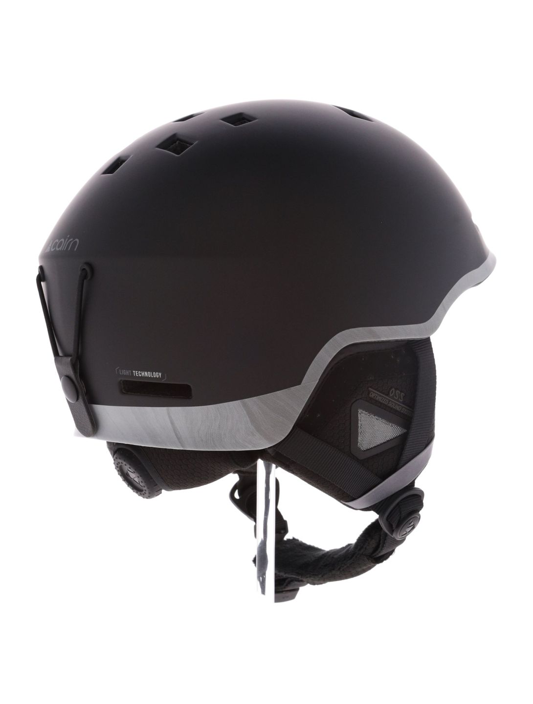 Cairn, Centaure Rescue Skihelm Unisex Mat Black Lava schwarz 