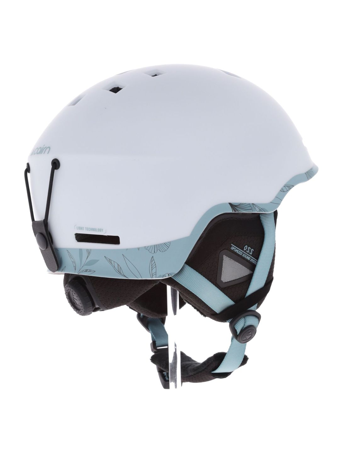 Cairn, Centaure Rescue Skihelm Unisex Mat White Eucalyptus blau, weiß 