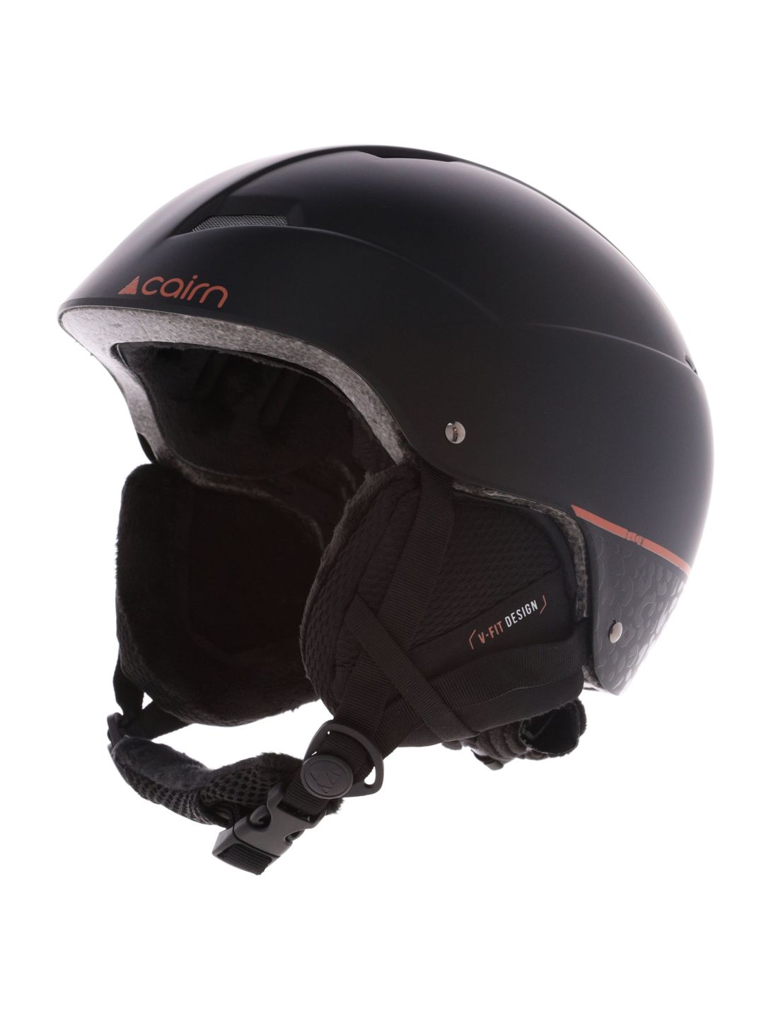 Cairn, Flow Skihelm Unisex Mat Black Leopard schwarz 