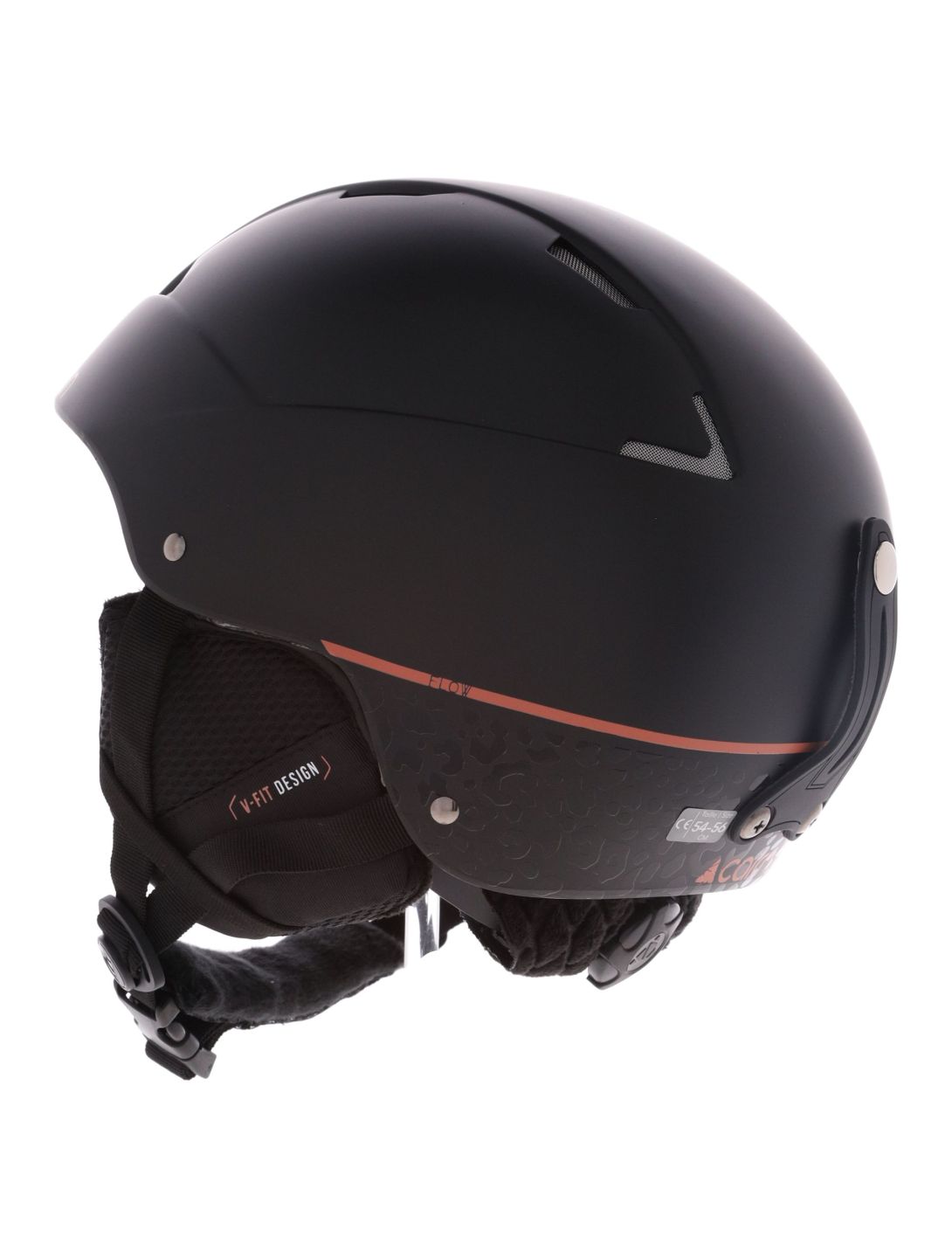 Cairn, Flow Skihelm Unisex Mat Black Leopard schwarz 