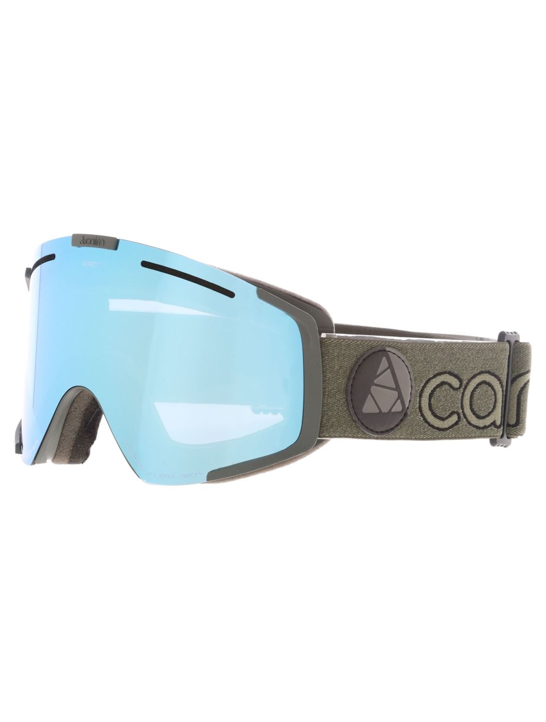 Cairn, Genesis Skibrille Unisex Mat Forest Night Khaki grün 