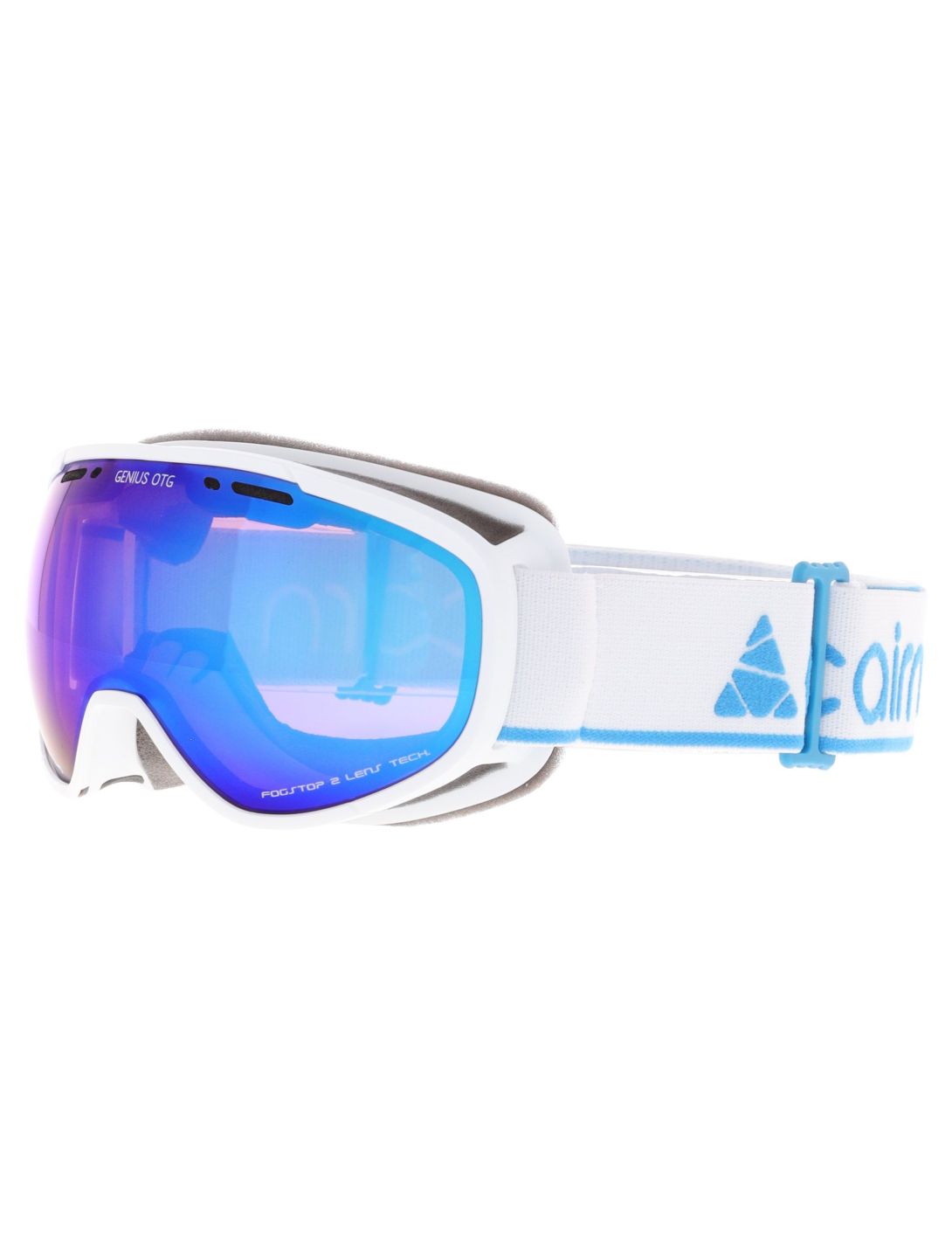 Cairn, Genius OTG Skibrille Unisex Mat White Blue blau, weiß 