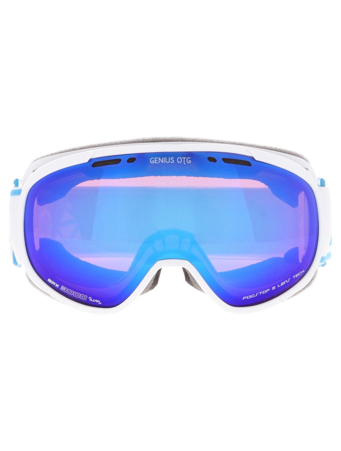 Cairn, Genius OTG Skibrille Unisex Mat White Blue blau, weiß 