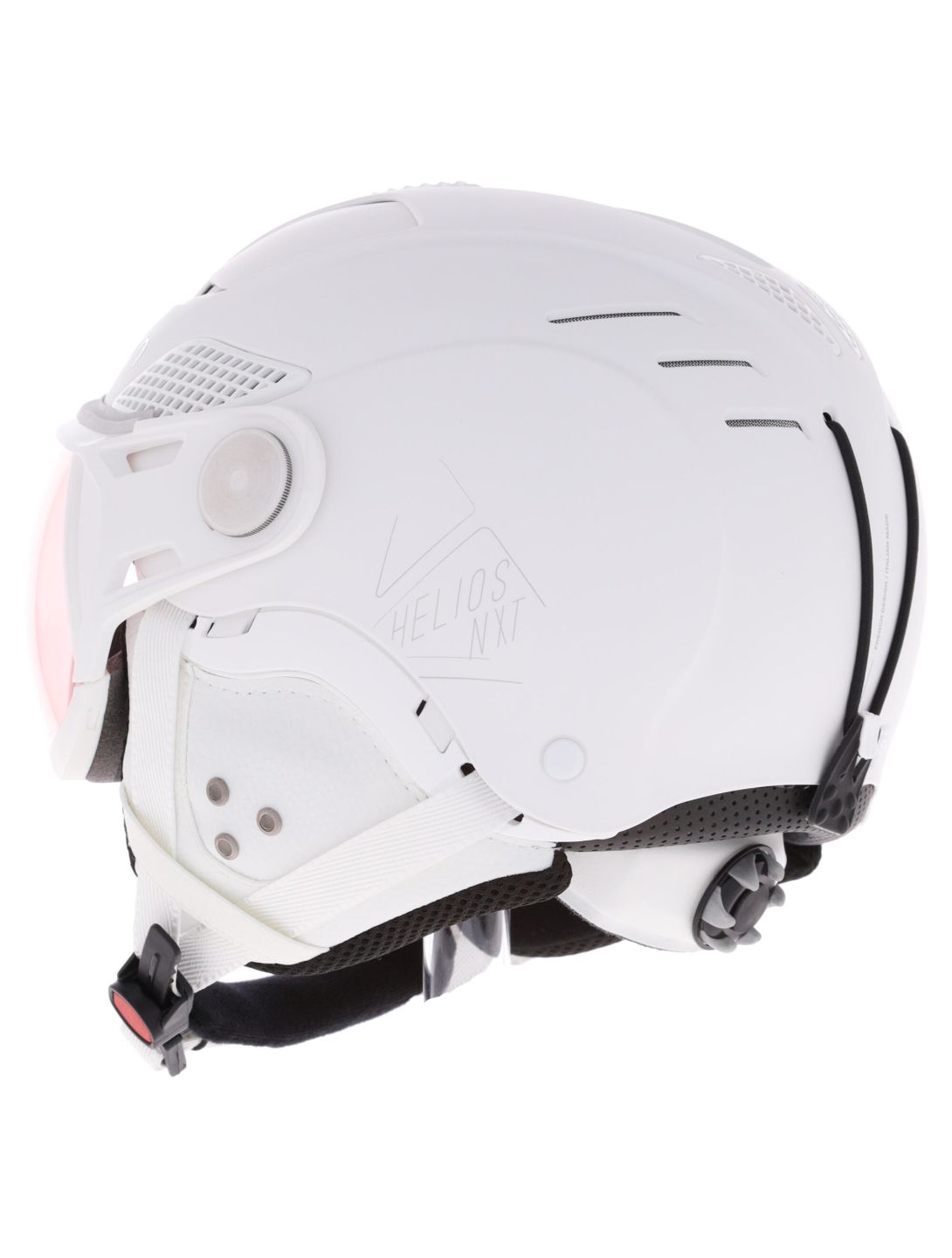 Cairn, Helios Evolight NXT Skihelm mit Visier Unisex Mat White weiß 