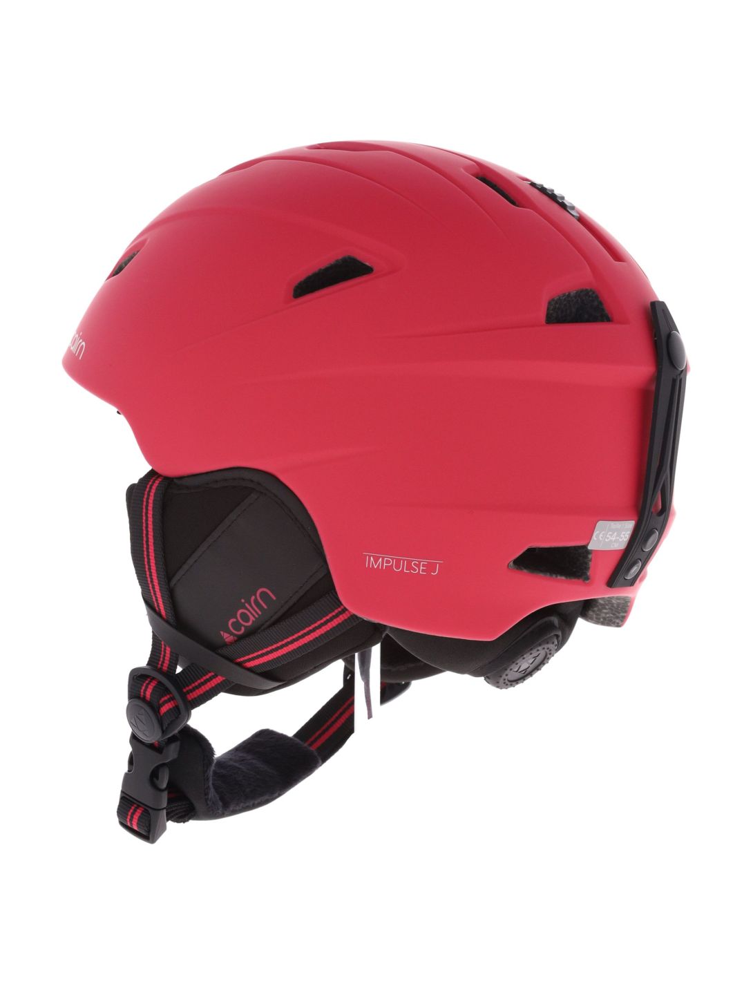 Cairn, Impulse J Skihelm Kinder Mat Strawberry rosa 