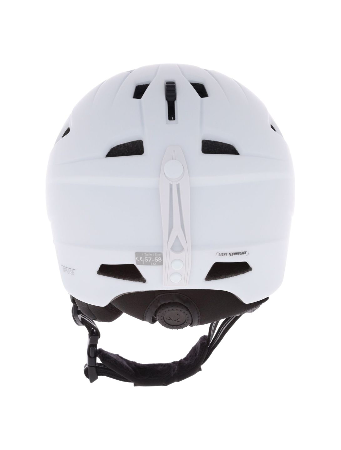 Cairn, Impulse Skihelm Unisex Mat White weiß 