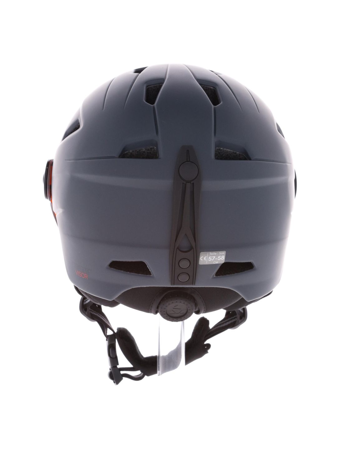 Cairn, Impulse Visor Skihelm mit Visier Unisex Anthracite Grey grau 