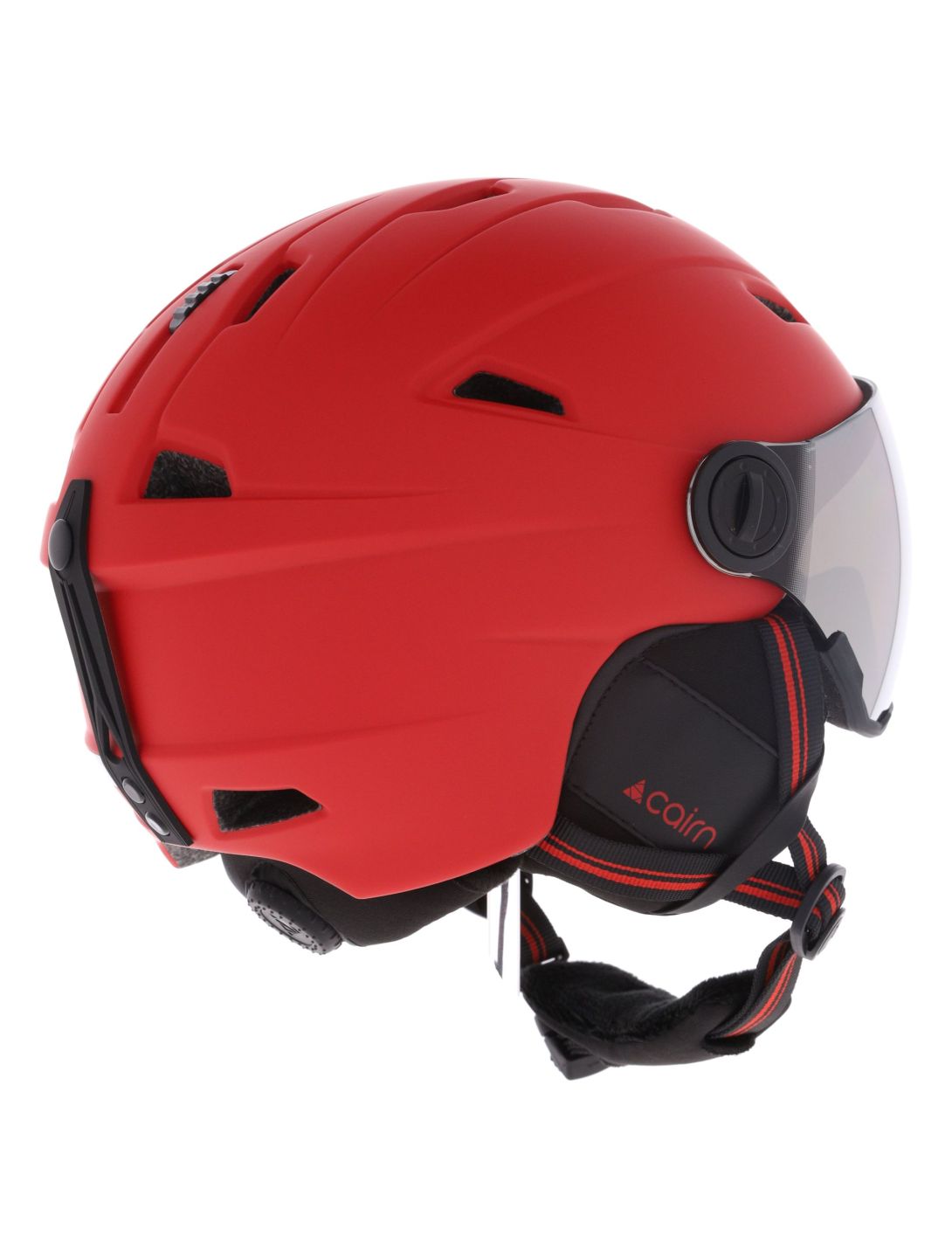 Cairn, Impulse Visor Skihelm mit Visier Unisex Mat Magenta rosa 