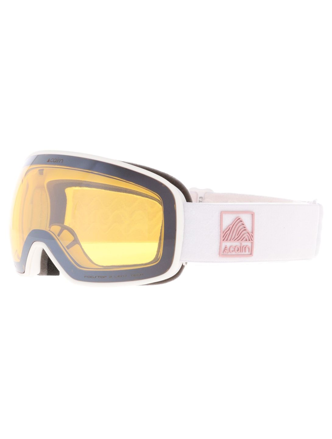 Cairn, Magnetik Skibrille extra Linse Unisex Mat White Dust weiß 