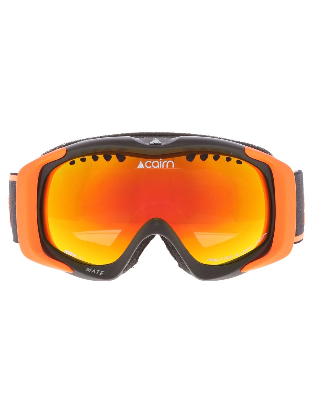 Cairn, Mate Skibrille Kinder Mat Black Orange orange, schwarz 