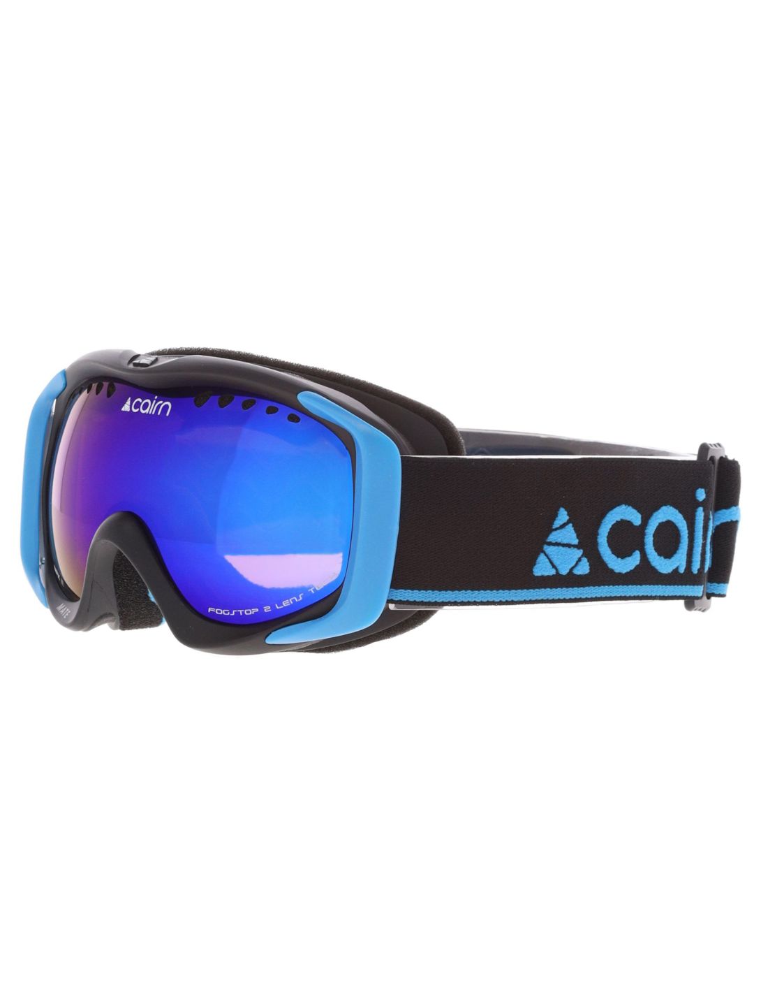 Cairn, Mate Skibrille Kinder Mat Black Blue blau, schwarz 