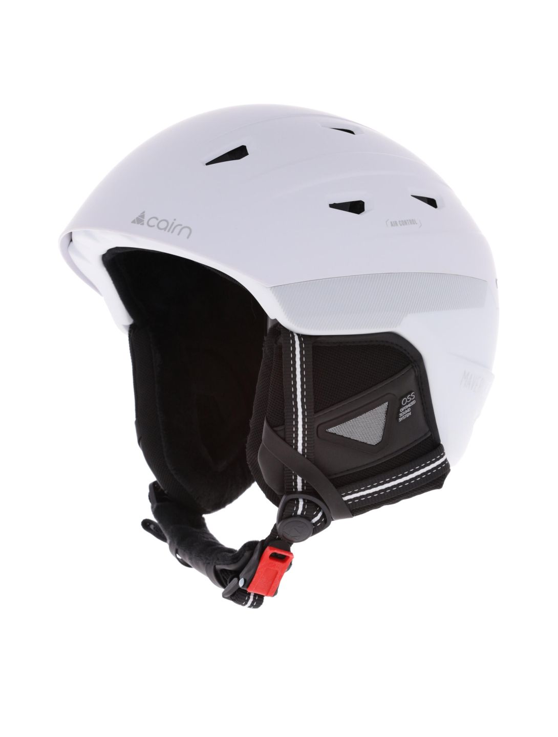 Cairn, Maverick Skihelm Unisex Mat White weiß 