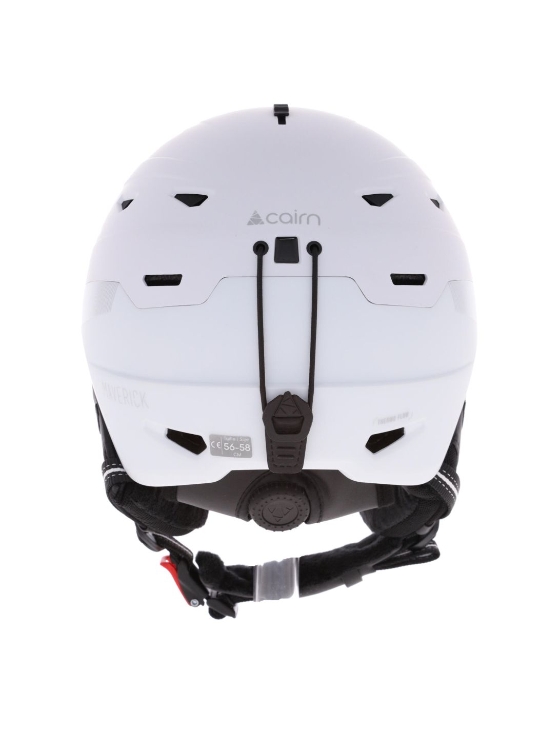 Cairn, Maverick Skihelm Unisex Mat White weiß 