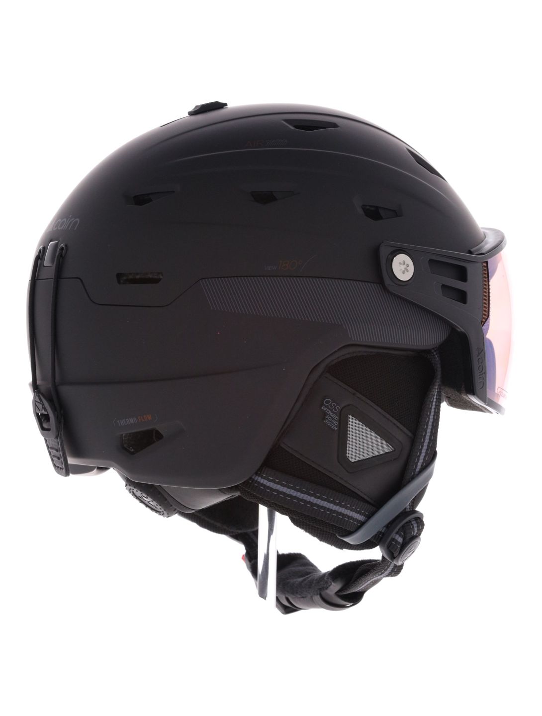 Cairn, Maverick Visor Evolight Nxt Skihelm mit Visier Unisex Black schwarz 