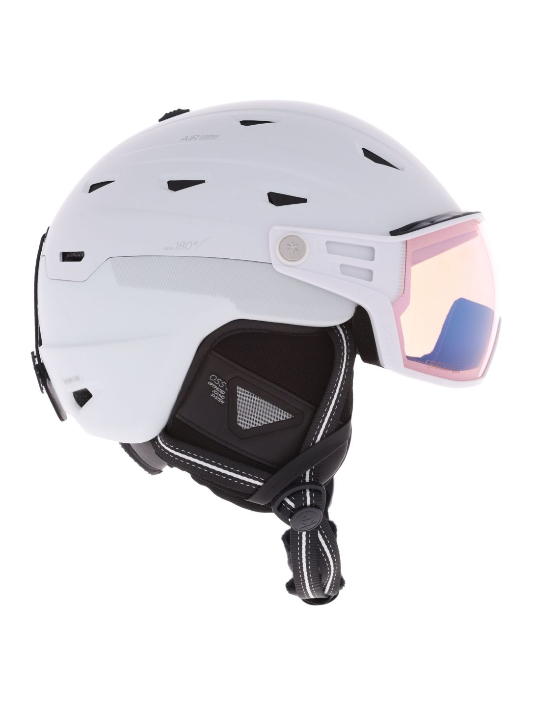 Cairn, Maverick Visor Evolight Nxt Skihelm mit Visier Unisex White weiß 