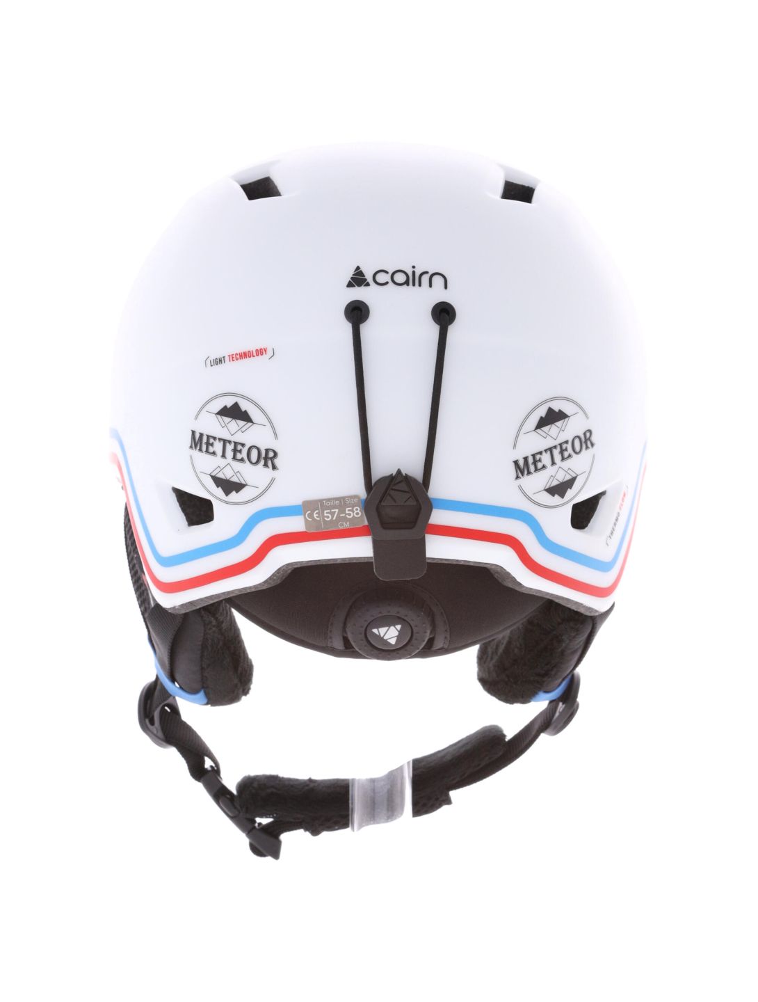 Cairn, Meteor Skihelm Unisex White Hipster weiß 