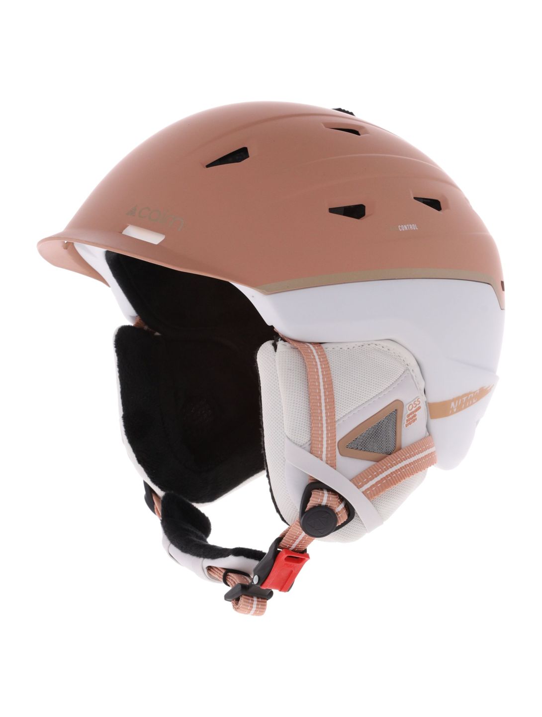 Cairn, Nitro Skihelm Unisex Mat Latte White beige, weiß 