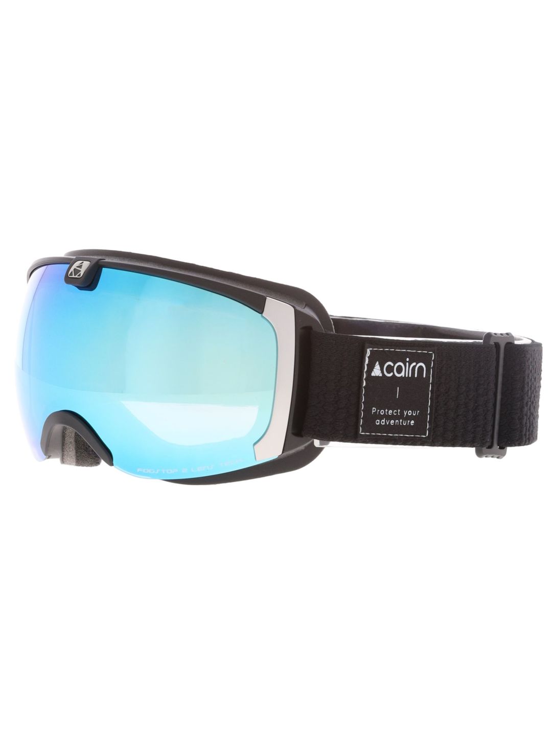 Cairn, Pearl Skibrille Unisex Mat Black Ice Blue blau, schwarz 