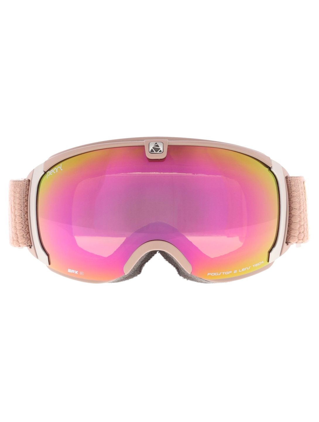 Cairn, Pearl Skibrille Unisex Mat Latte Pink rosa 