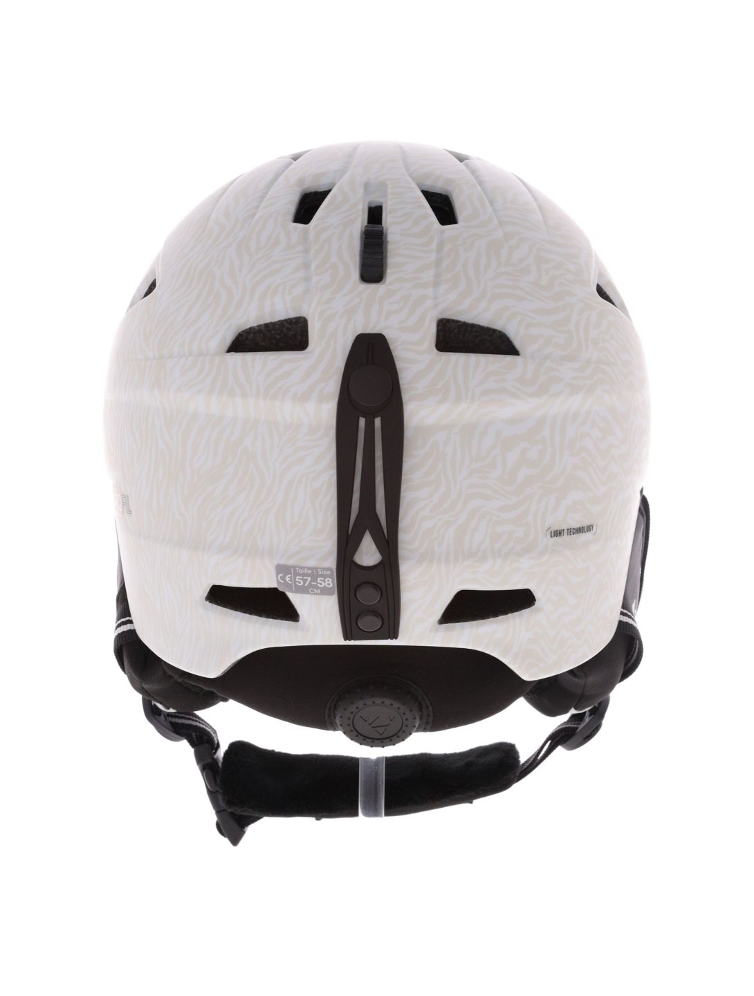 Cairn, Profil Skihelm Unisex Mat Warm Gray White grau, weiß 