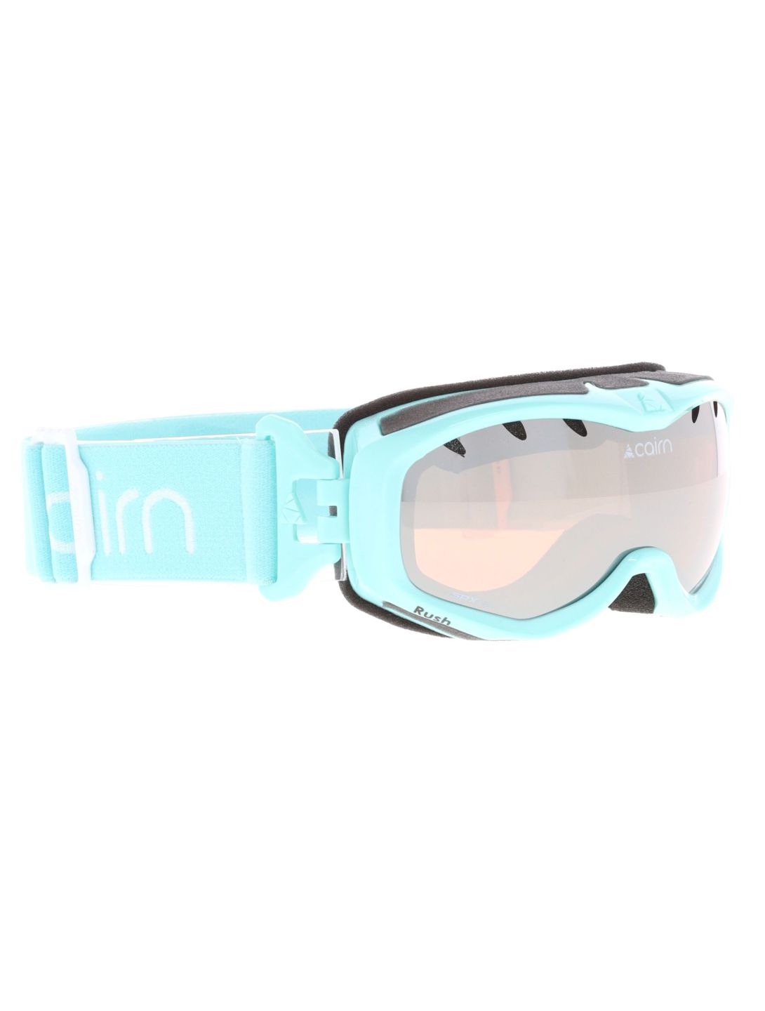 Cairn, Rush SPX3 Skibrille Kinder Mat White Iceberg Turquoise, weiß 