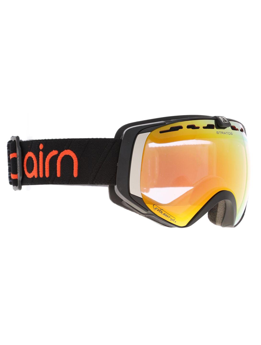 Cairn, Stratos / Evolight NXT Skibrille Unisex mat orange, schwarz 