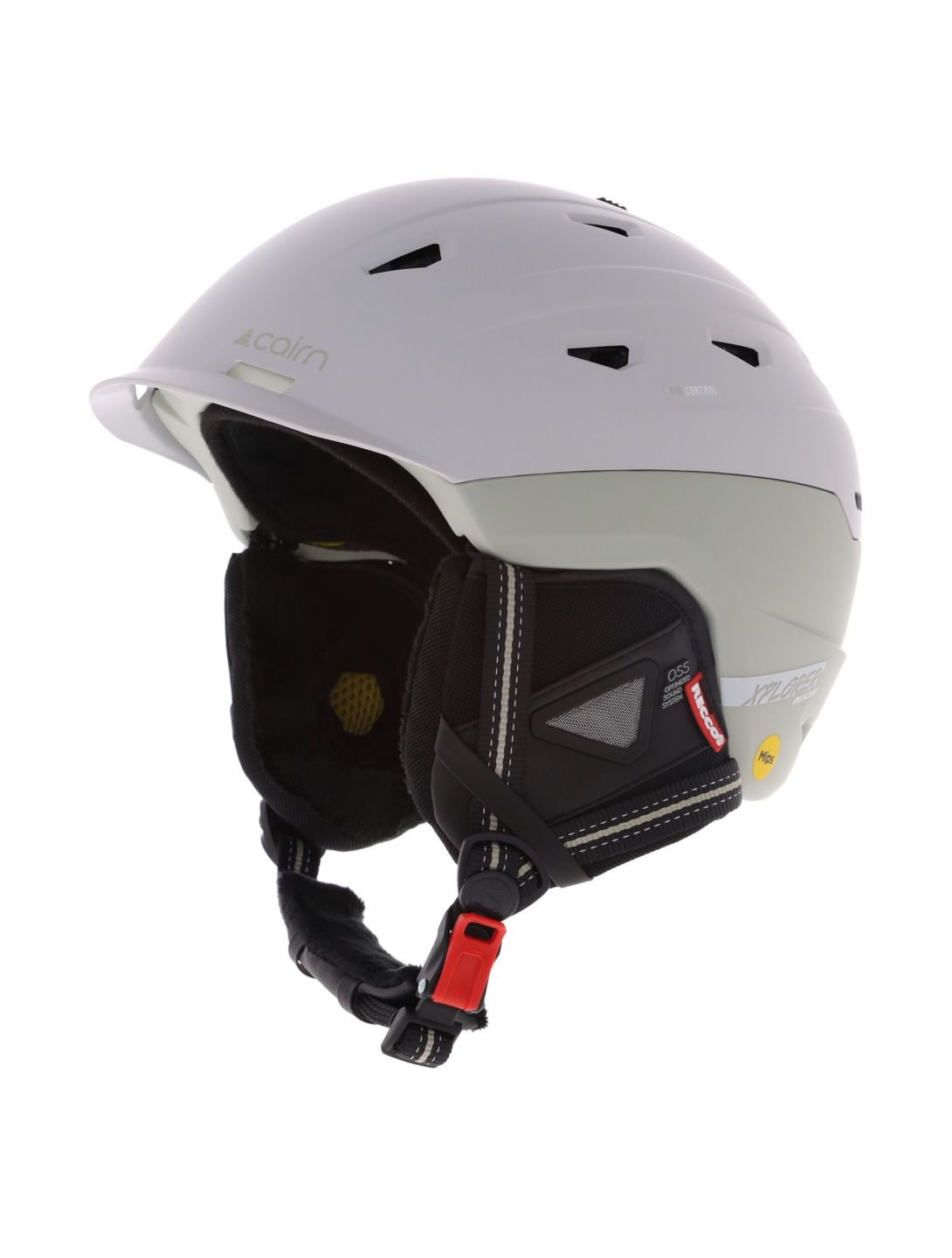 Cairn, Xplorer Rescue MIPS Skihelm Unisex Mat Agate Gray grau, grün 