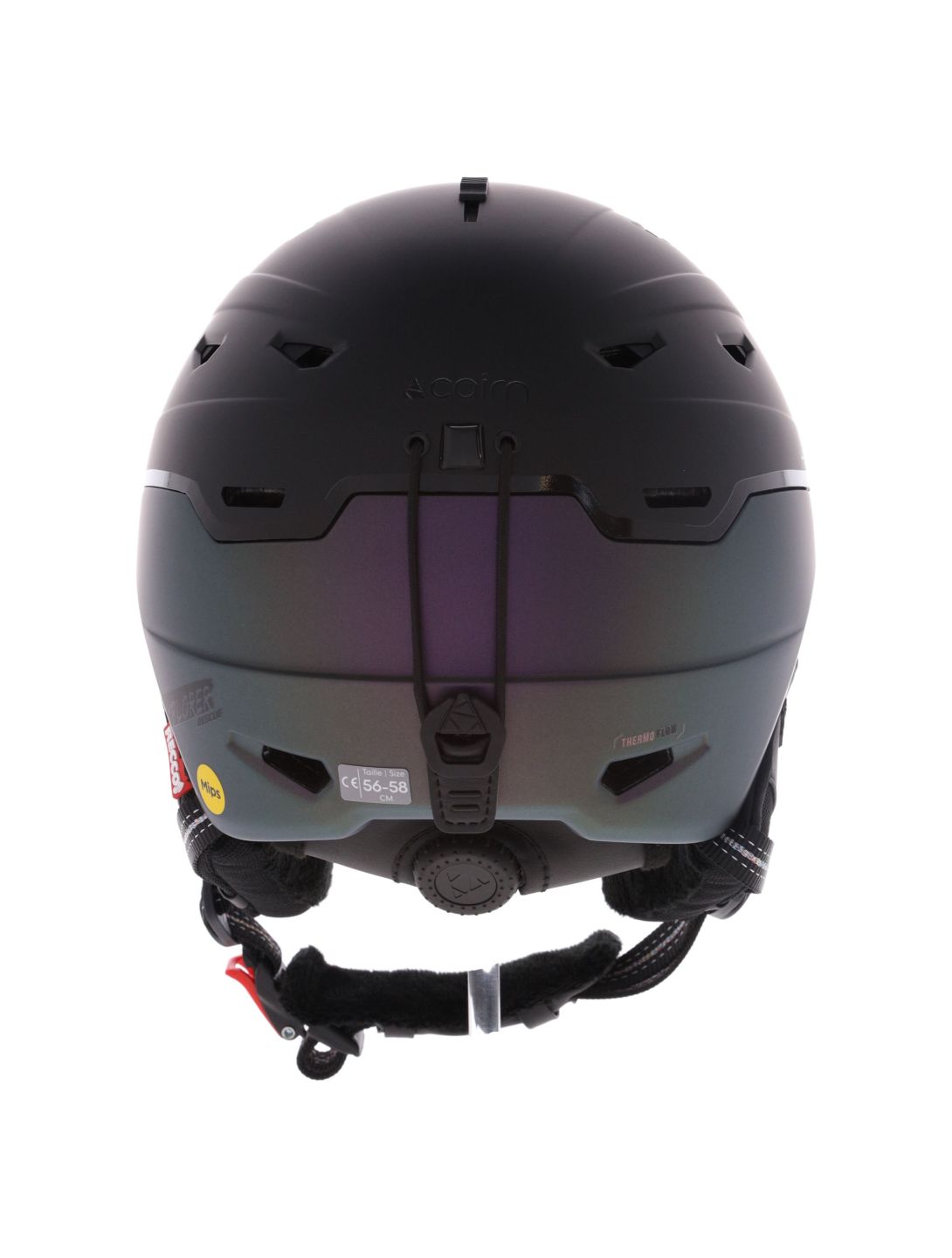 Cairn, Xplorer Rescue MIPS Skihelm Unisex Mat Black Cameleon mehrfarbig, schwarz 