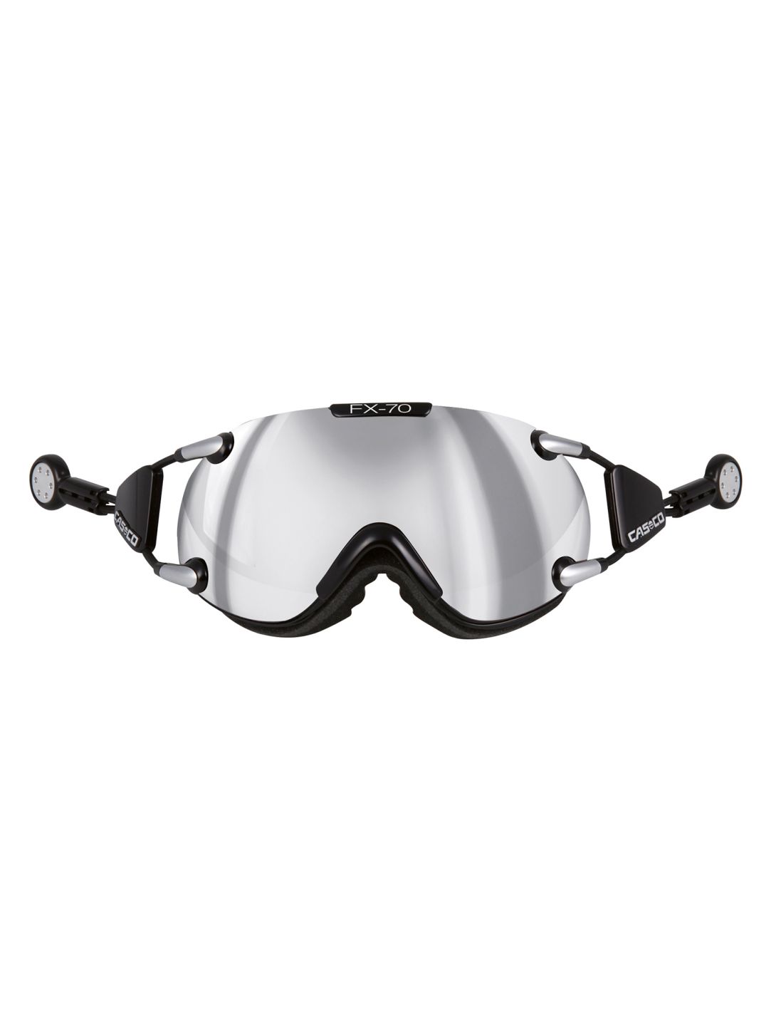 Casco, Fx-70 Carbonic Visier Unisex Black / Silver schwarz 