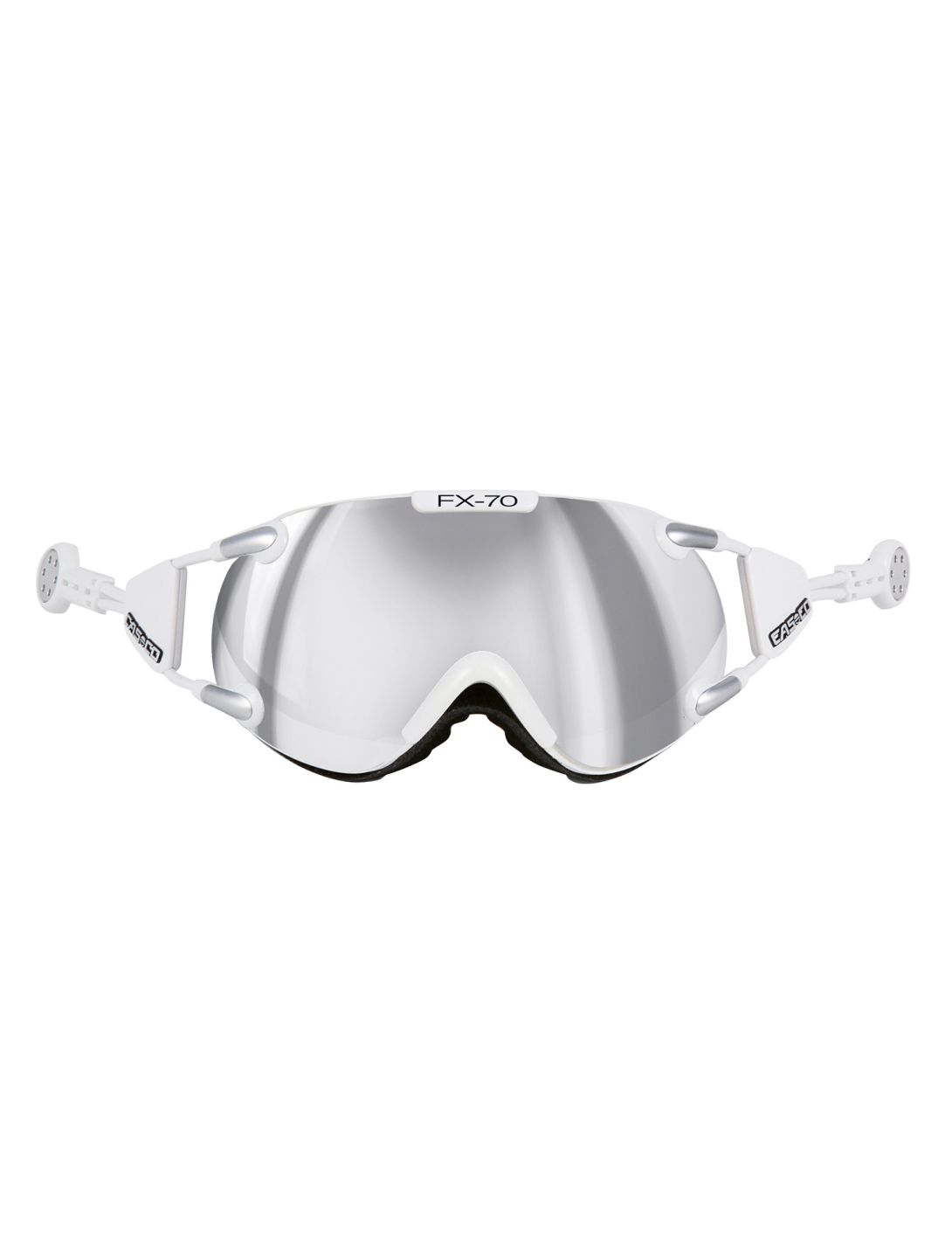 Casco, Fx-70 Carbonic Visier Unisex White / Silver weiß 