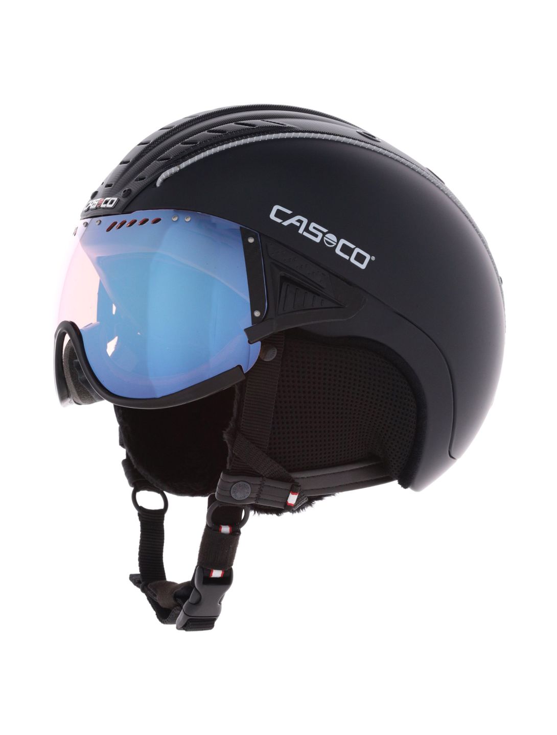 Casco, SP-2 Photomatic Skihelm mit Visier Unisex Black schwarz 