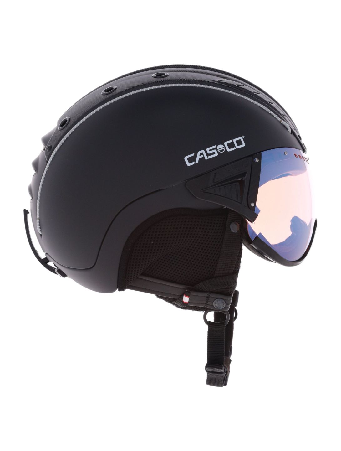 Casco, SP-2 Photomatic Skihelm mit Visier Unisex Black schwarz 