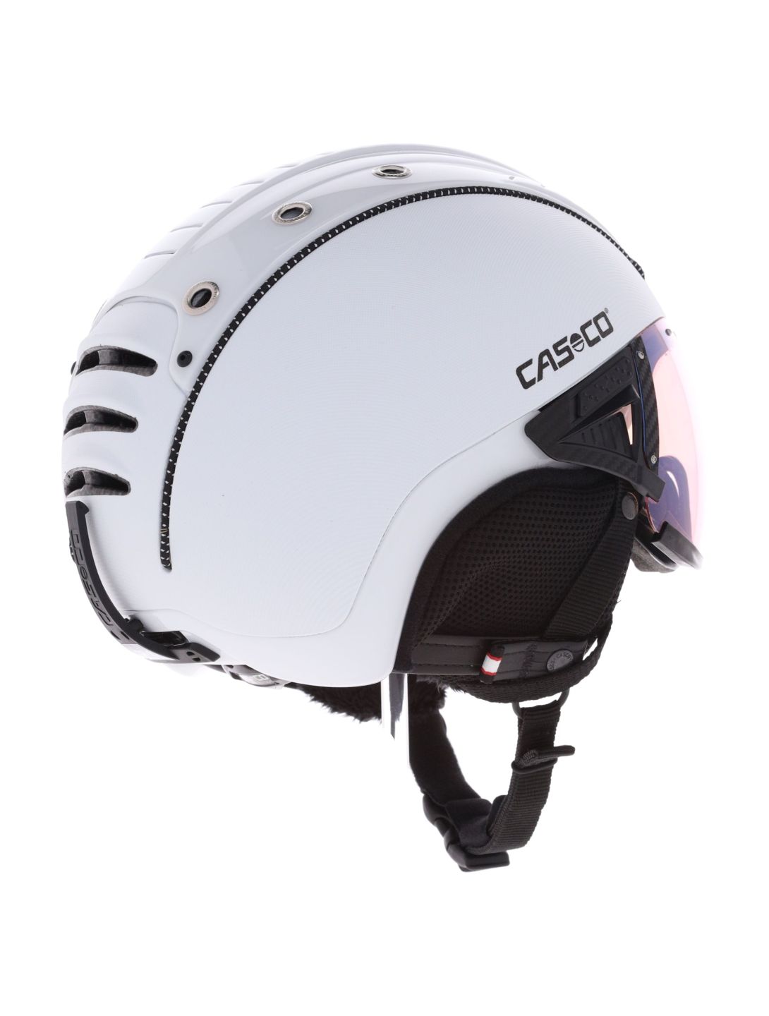 Casco, SP-2 Photomatic Skihelm mit Visier Unisex White weiß 