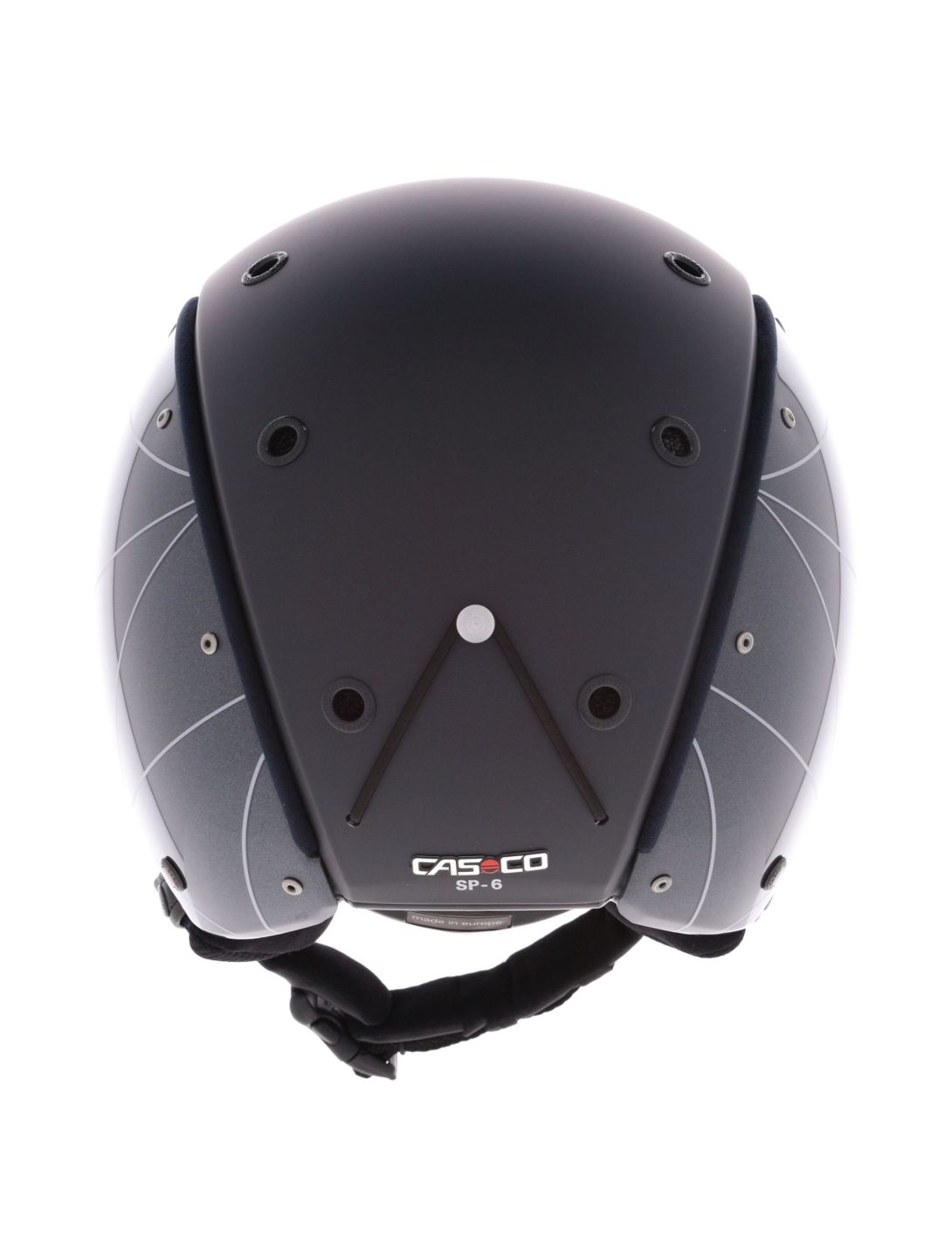 Casco, SP-6 Skihelm mit Visier Unisex Geometric schwarz 