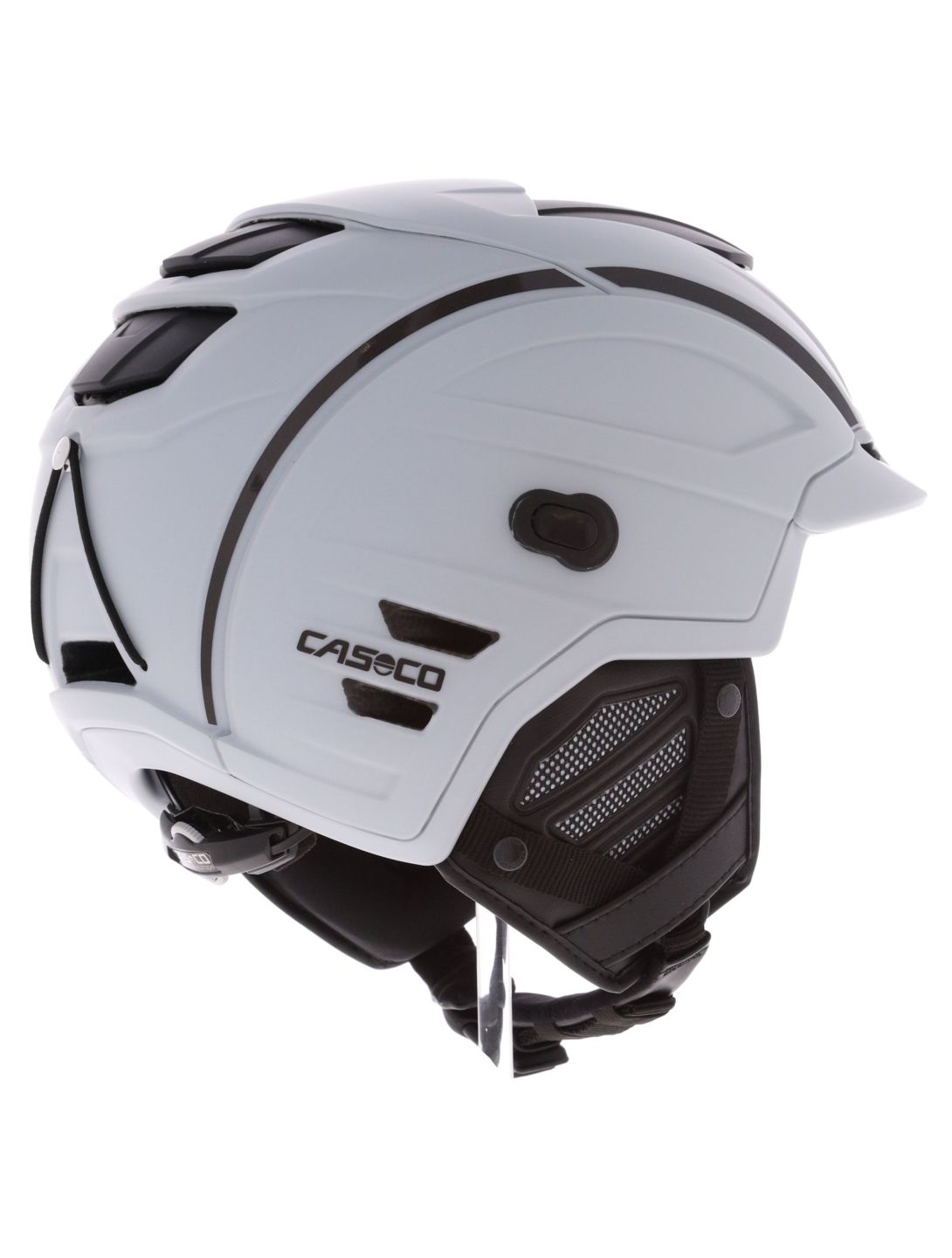 Casco, SP-6 Skihelm mit Visier Unisex Polar White weiß 