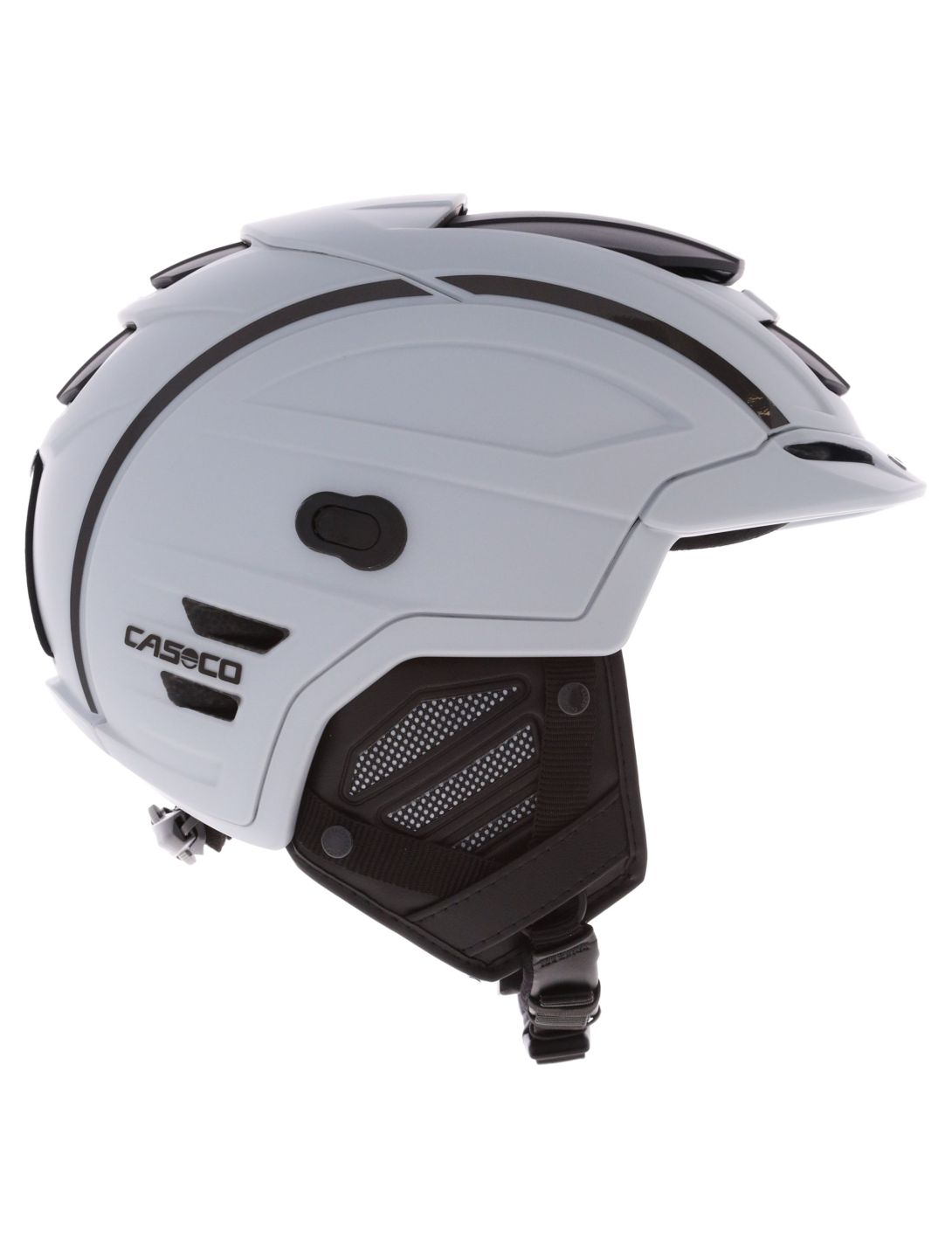 Casco, SP-6 Skihelm mit Visier Unisex Polar White weiß 