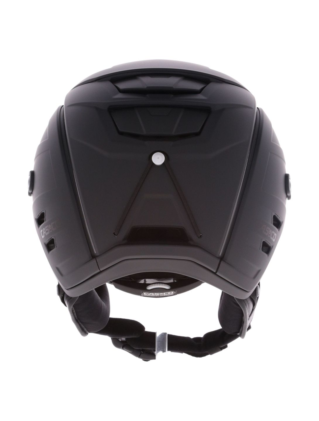 Casco, SP-6 Skihelm mit Visier Unisex Raven Black schwarz 