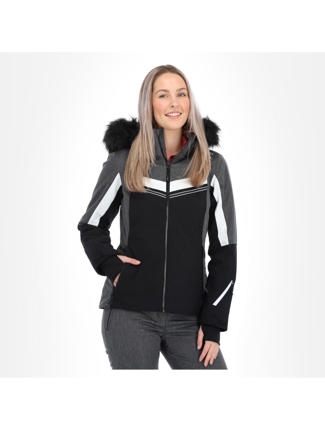 CMP, 30W0566 Skijacke Damen schwarz