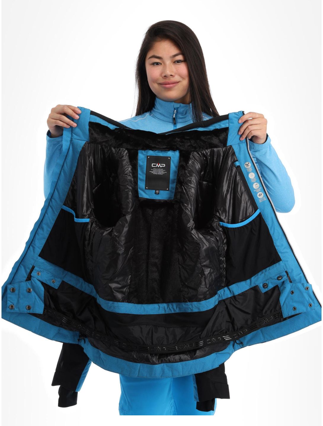 CMP, 31W0056 Skijacke Damen turquioise blau 