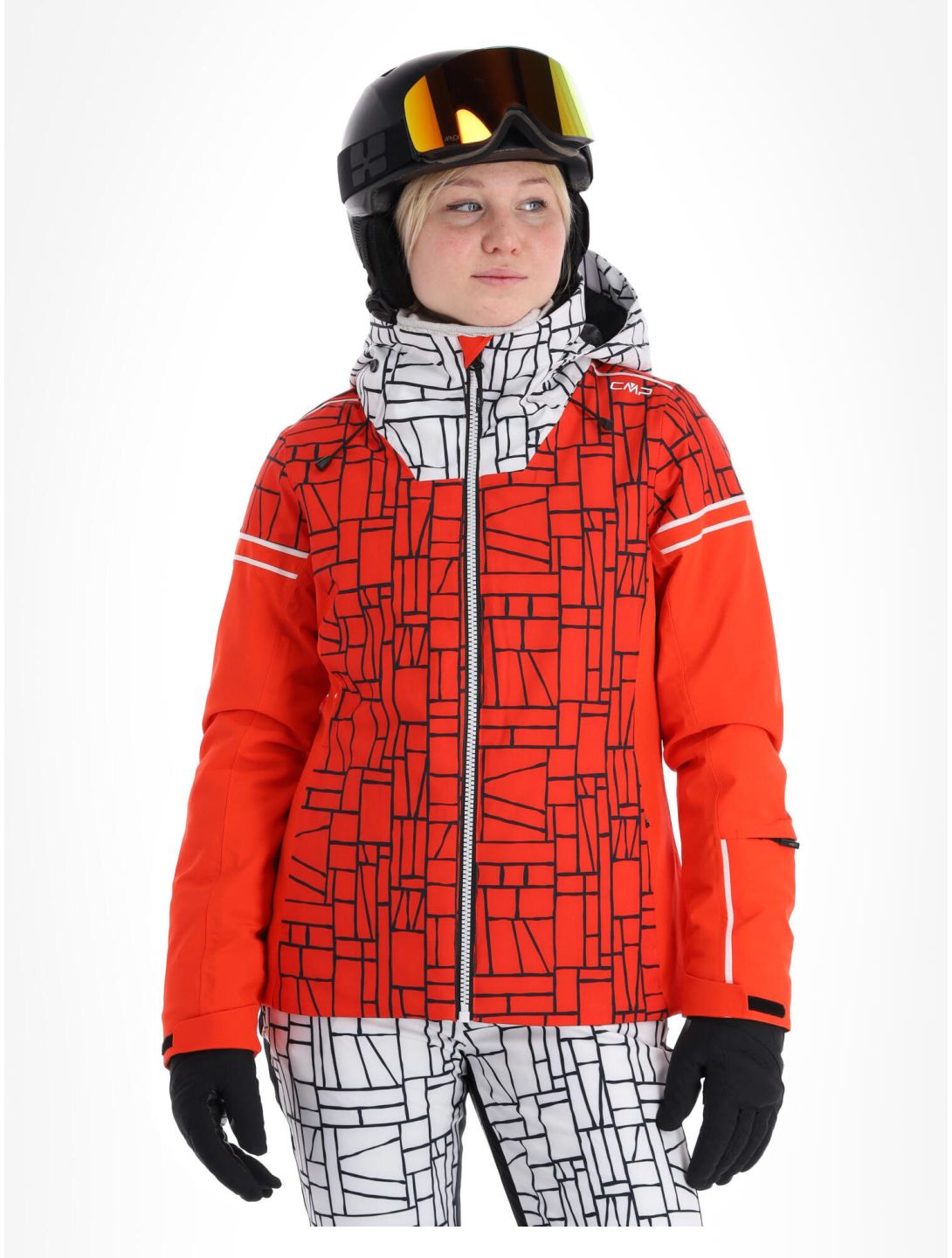 CMP, 31W0076 Skijacke Damen grenadine rot 